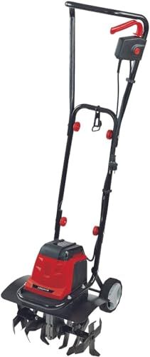 Einhell GC-RT 1440 M: Motobineuse électrique, 1400 W, Largeur de travail 40 cm, Profondeur de travail 20 cm, Guidon ergonomique et pliable.