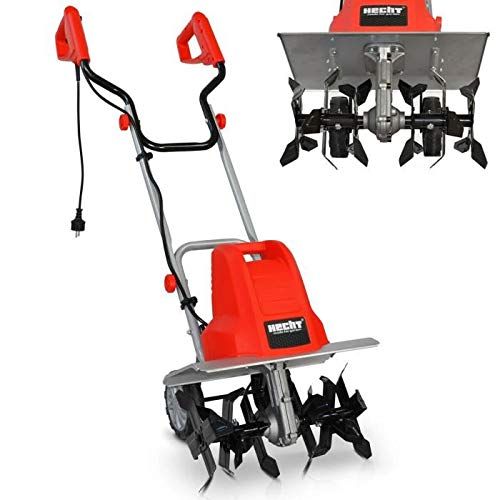 Hecht Motobineuse électrique Fraiseuse - Puissance 1500 W - Largeur de Travail 400 mm - 6 fraises - 24 lames.