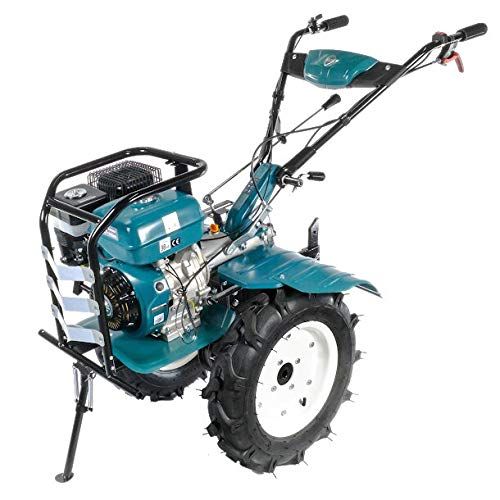 Könner & Söhnen KS 9HP-1350G-3 (400) Motoculteur à essence - Boîte de vitesses - Soc réglable - Largeur de travail ≤134 cm - Profondeur de labourage ≤ 35 cm - Moteur thermique 9,0 CV - Convient à tous types de sols.